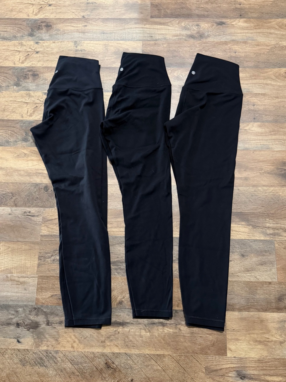 Crz Yoga Butterluxe Yoga Leggings 25" Size Medium Black